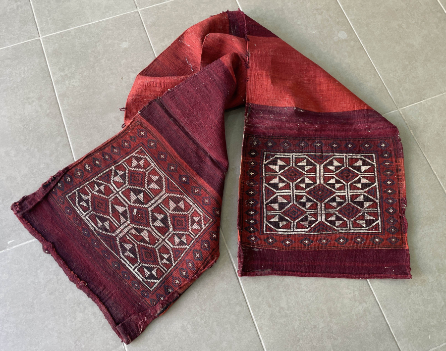 OSMANLI DÖNEMİ HEYBEDEN YAPILMA EL DOKUMA YOLLUK