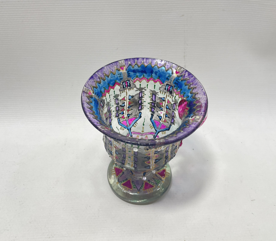 OSMANLI DÖNEMİ KOPARMA İŞÇİLİKLİ ÇOK NADİR MİNELİ KAŞIKLIK