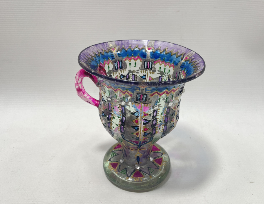 OSMANLI DÖNEMİ KOPARMA İŞÇİLİKLİ ÇOK NADİR MİNELİ KAŞIKLIK