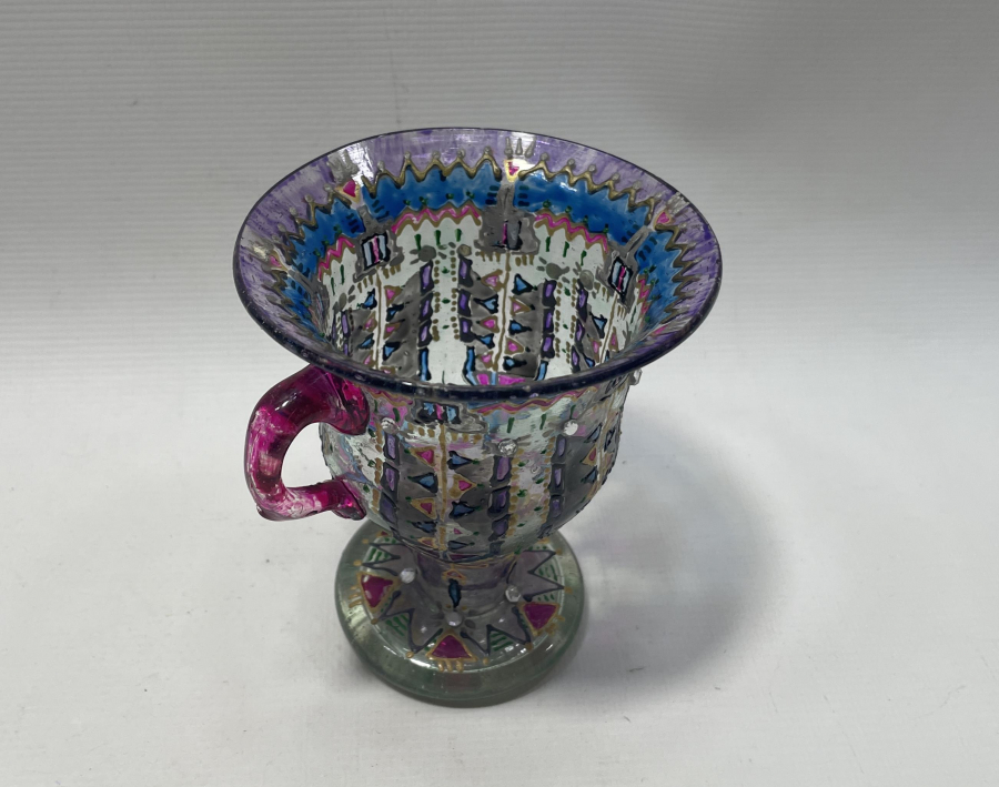 OSMANLI DÖNEMİ KOPARMA İŞÇİLİKLİ ÇOK NADİR MİNELİ KAŞIKLIK