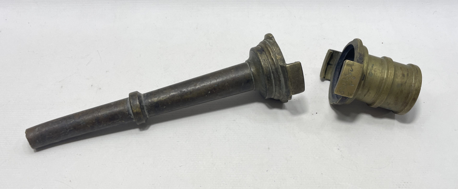 OSMANLI DÖNEMİ NADİR BURSA BELEDİYESİ YAZILI YANGIN HORTUMU UCU