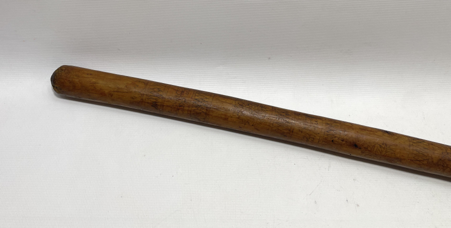 OSMANLI DÖNEMİ ÜZERİ KÖK BOYA İŞÇİLİKLİ CİRİT SOPASI