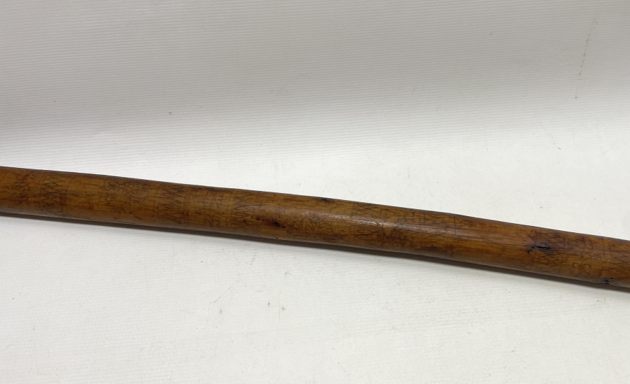 OSMANLI DÖNEMİ ÜZERİ KÖK BOYA İŞÇİLİKLİ CİRİT SOPASI