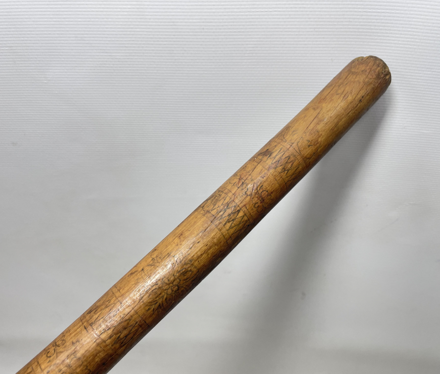 OSMANLI DÖNEMİ ÜZERİ KÖK BOYA İŞÇİLİKLİ CİRİT SOPASI