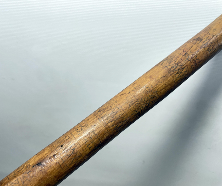 OSMANLI DÖNEMİ ÜZERİ KÖK BOYA İŞÇİLİKLİ CİRİT SOPASI