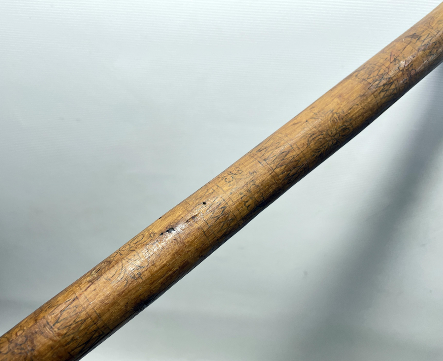 OSMANLI DÖNEMİ ÜZERİ KÖK BOYA İŞÇİLİKLİ CİRİT SOPASI