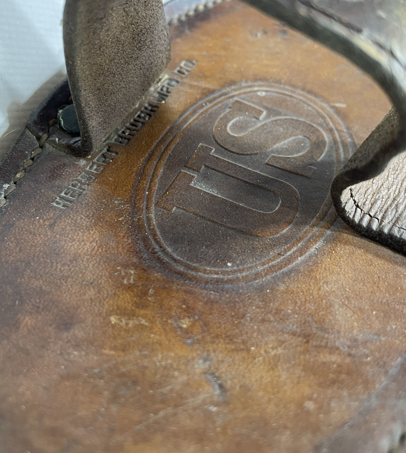 1. DÜNYA SAVAŞI DÖNEMİ AT KILINDAN YAPILMIŞ SÜVARİ KAŞAĞISI