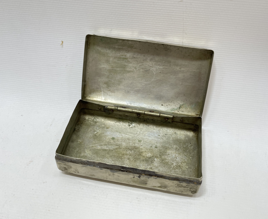 1. DÜNYA SAVAŞI DÖNEMİ İÇİ OSMANLICA YAZILI ASKERİ TÜTÜN TABAKASI