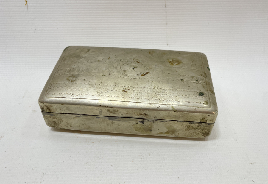 1. DÜNYA SAVAŞI DÖNEMİ İÇİ OSMANLICA YAZILI ASKERİ TÜTÜN TABAKASI