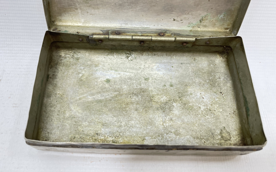 1. DÜNYA SAVAŞI DÖNEMİ İÇİ OSMANLICA YAZILI ASKERİ TÜTÜN TABAKASI