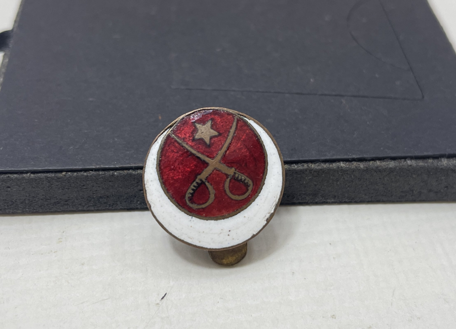 1. DÜNYA SAVAŞI DÖNEMİ MİNELİ OSMANLI SÜVARİ ROZETİ