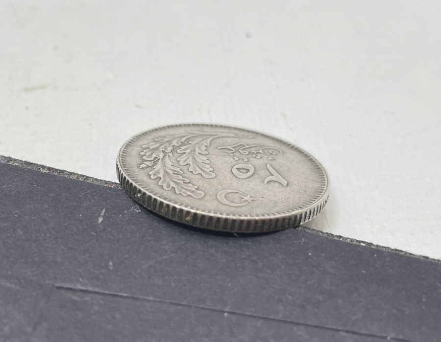 CUMHURİYETİN İLK YILLARI NADİR MANDA GÖZÜ 25 KURUŞ