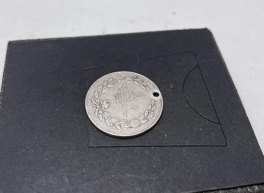 GÜMÜŞ OSMANLI YUNAN MUHAREBESİ MADALYASI