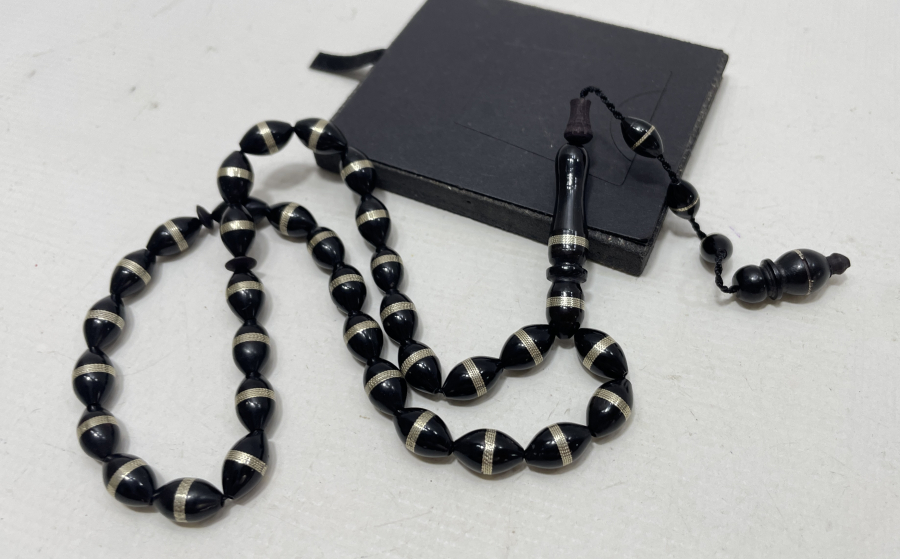 GÜMÜŞ SARMA İŞÇİLİKLİ KUKA TESPİH