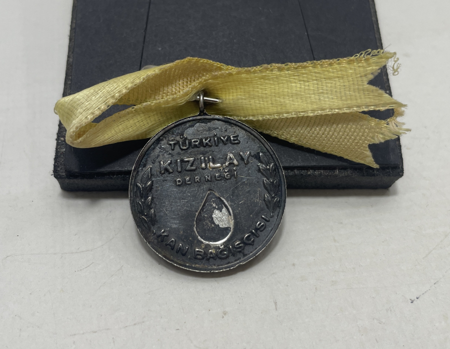 KIZILAY KAN BAĞIŞÇISI GÜMÜŞ MADALYON