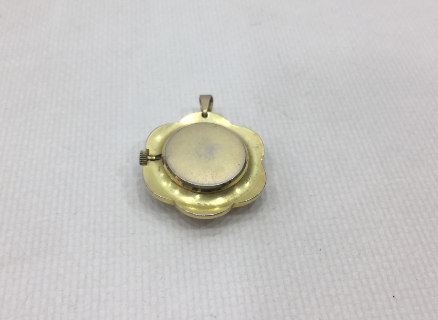 KURMALI ANTİKA KOLYE SAAT