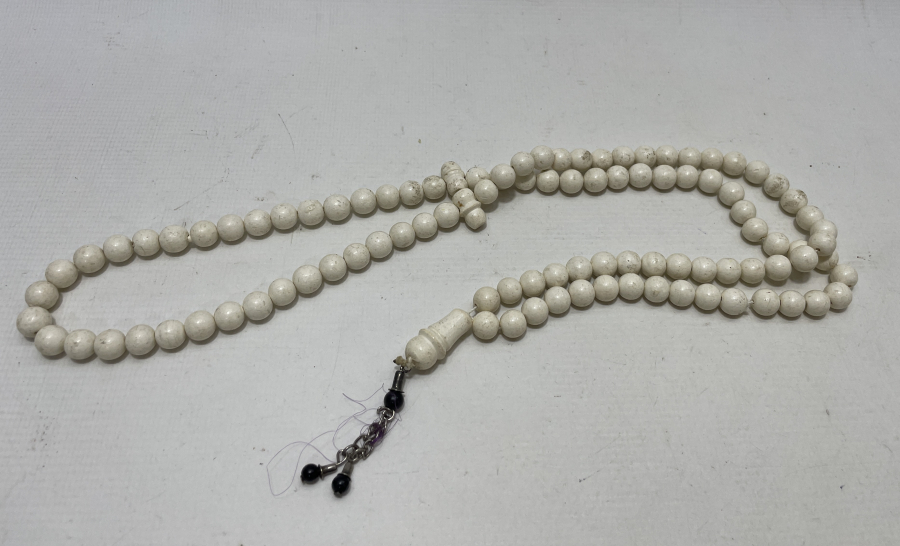 LÜLE TAŞINDAN MAMUL OSMANLI NAMAZ TESPİHİ