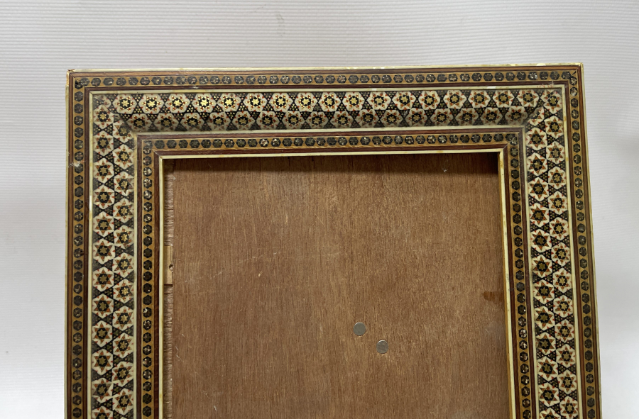 MARKÜTERİ İŞÇİLİKLİ OSMANLI DÖNEMİ FOTOĞRAF ÇERÇEVESİ