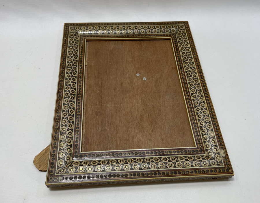 MARKÜTERİ İŞÇİLİKLİ OSMANLI DÖNEMİ FOTOĞRAF ÇERÇEVESİ