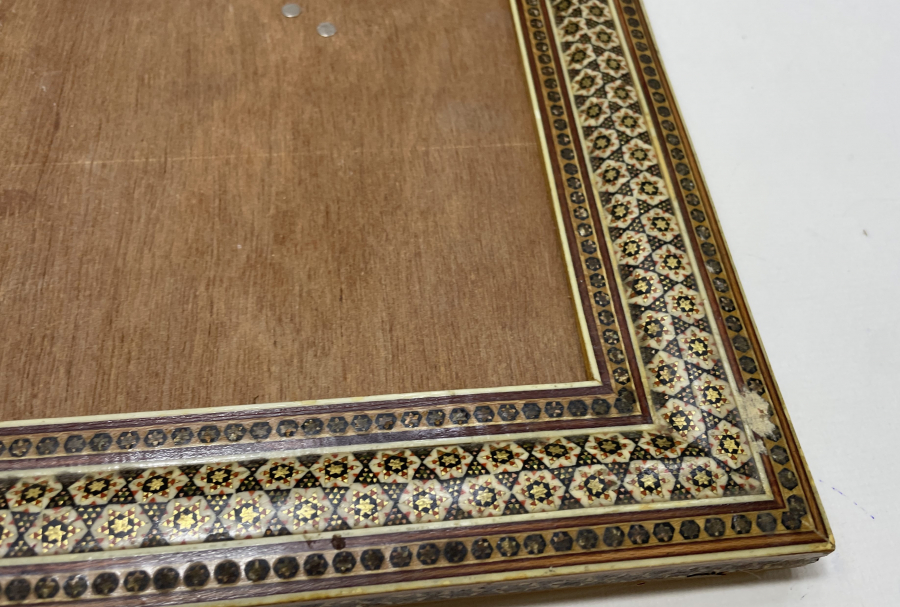 MARKÜTERİ İŞÇİLİKLİ OSMANLI DÖNEMİ FOTOĞRAF ÇERÇEVESİ