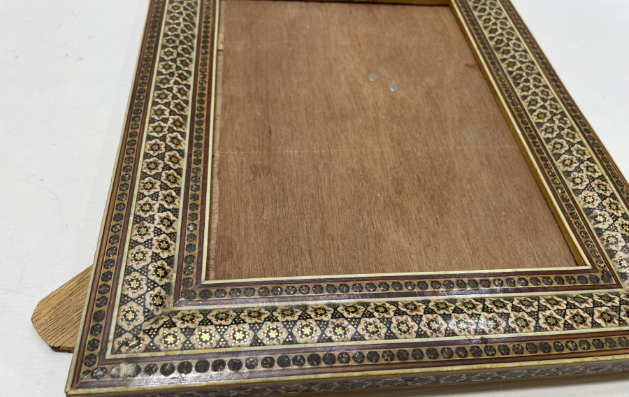 MARKÜTERİ İŞÇİLİKLİ OSMANLI DÖNEMİ FOTOĞRAF ÇERÇEVESİ