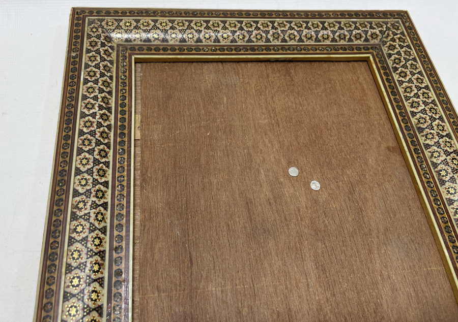 MARKÜTERİ İŞÇİLİKLİ OSMANLI DÖNEMİ FOTOĞRAF ÇERÇEVESİ