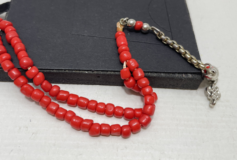 MERCAN TAŞINDAN MAMUL ANTİKA NAMAZ TESPİHİ