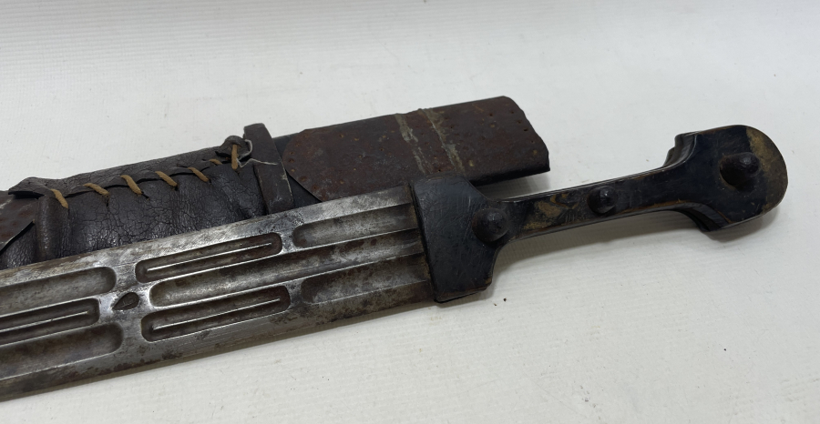 ORJİNAL KININDA USTA DAMGALI NADİR FORMDA ÇERKES KAMASI