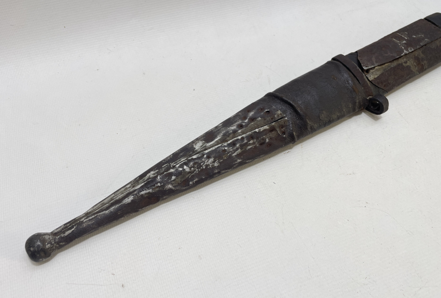 ORJİNAL KININDA USTA DAMGALI NADİR FORMDA ÇERKES KAMASI