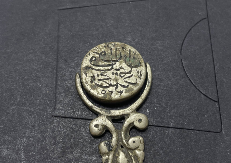 OSMANLI DÖNEMİ 2 NESİL DÖNERLİ GÜMÜŞ MÜHÜR