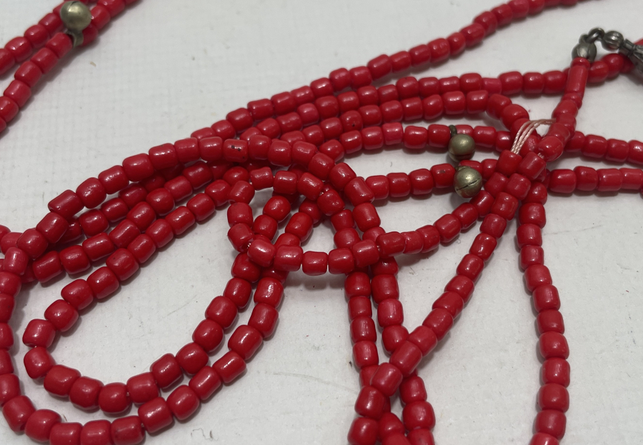 OSMANLI DÖNEMİ 500 LÜK TEKKE İŞİ MERCAN ZİKİR TESPİHİ