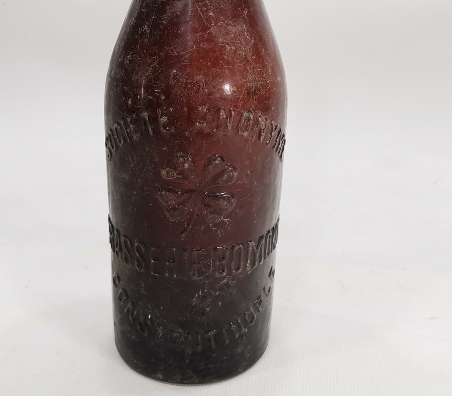 OSMANLI DÖNEMİ BOMONTİ BİRA ŞİŞESİ