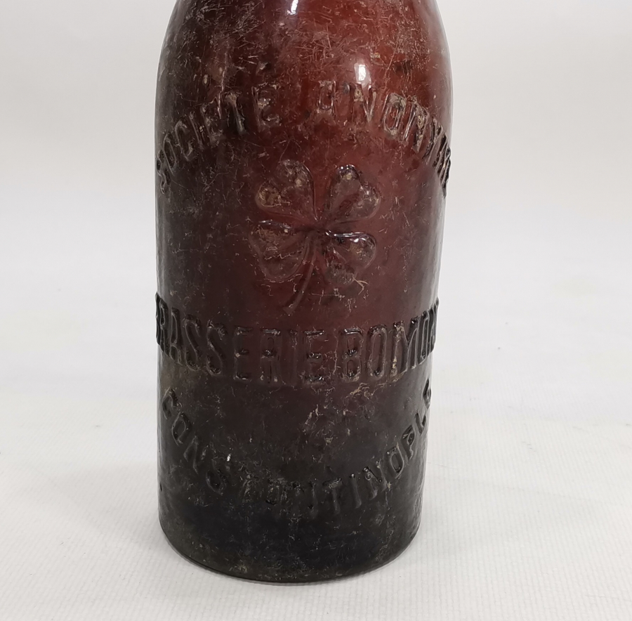 OSMANLI DÖNEMİ BOMONTİ BİRA ŞİŞESİ