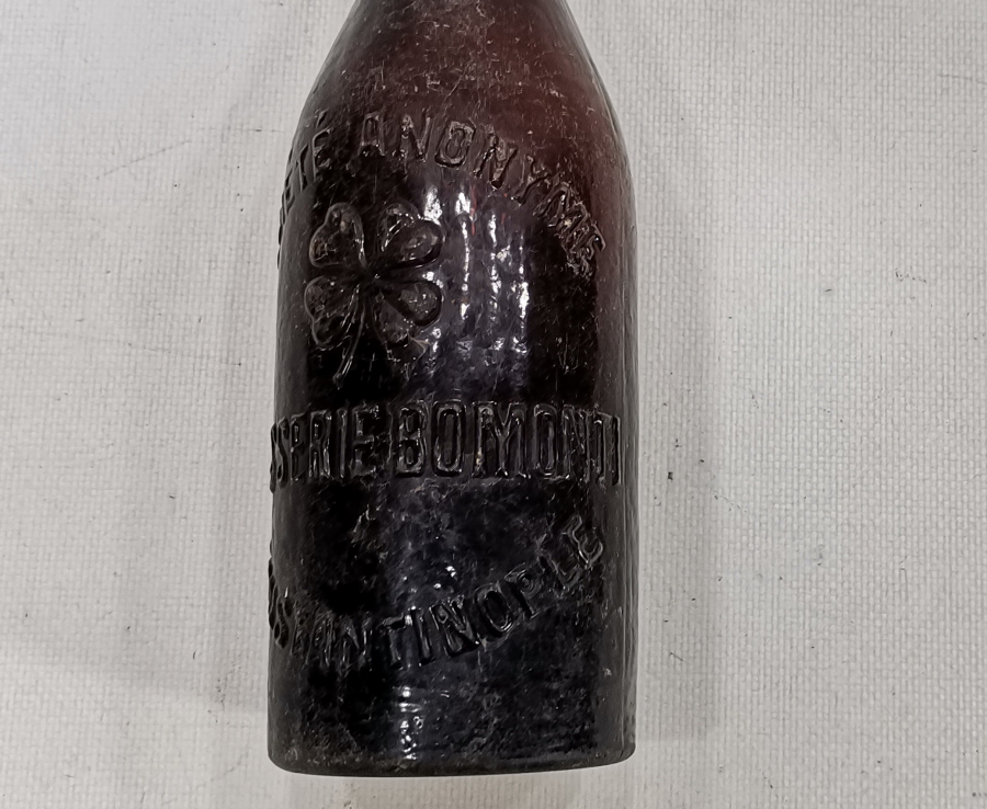 OSMANLI DÖNEMİ BOMONTİ BİRA ŞİŞESİ