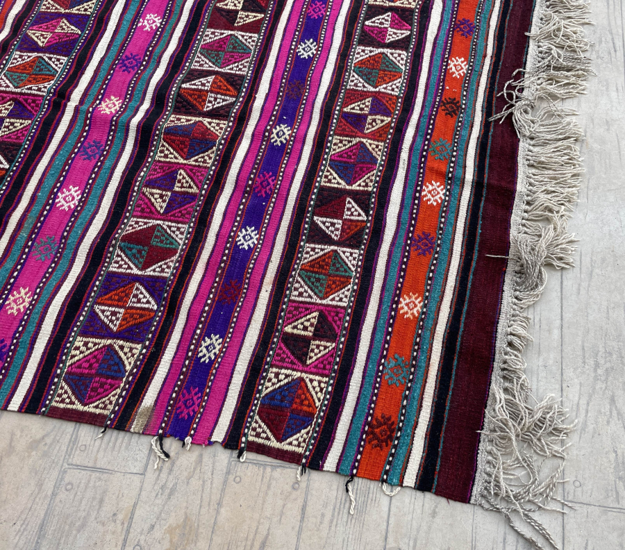 OSMANLI DÖNEMİ BÜYÜK BOY BERGAMA YÖRESİ KİLİM