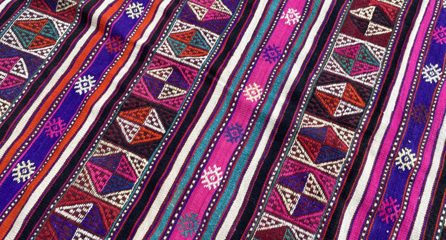 OSMANLI DÖNEMİ BÜYÜK BOY BERGAMA YÖRESİ KİLİM