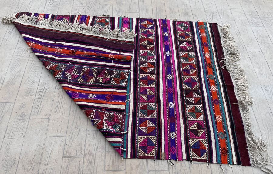 OSMANLI DÖNEMİ BÜYÜK BOY BERGAMA YÖRESİ KİLİM