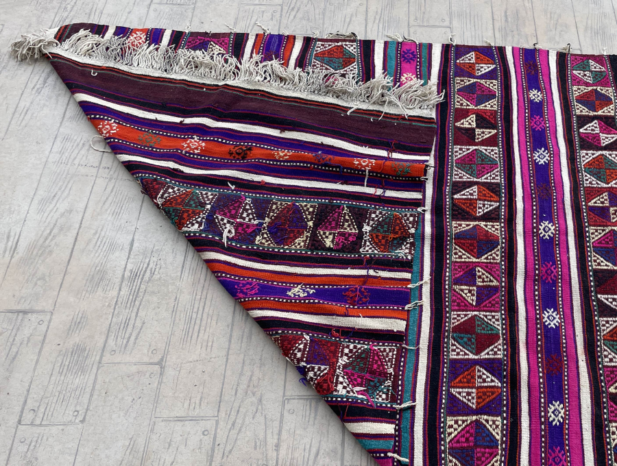 OSMANLI DÖNEMİ BÜYÜK BOY BERGAMA YÖRESİ KİLİM