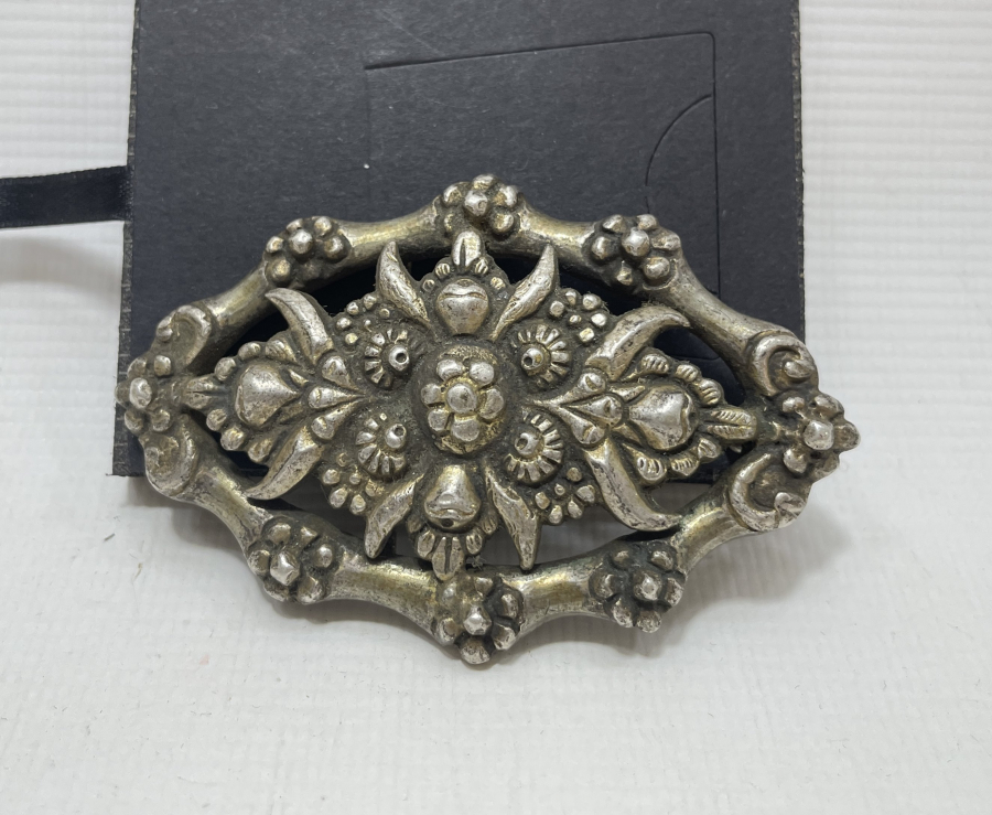 OSMANLI DÖNEMİ GÜMÜŞ KEMER TOKASI