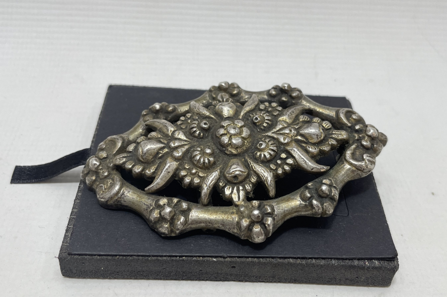 OSMANLI DÖNEMİ GÜMÜŞ KEMER TOKASI