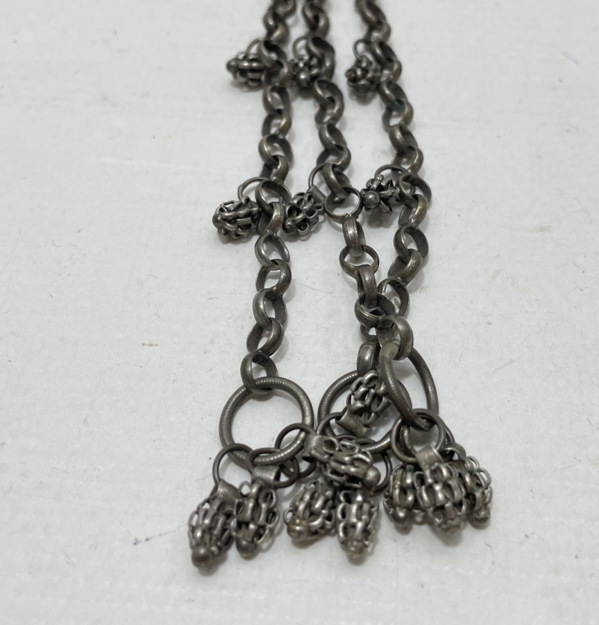 OSMANLI DÖNEMİ GÜMÜŞ SEYMEN İŞİ KÖSTEK SALLAMASI