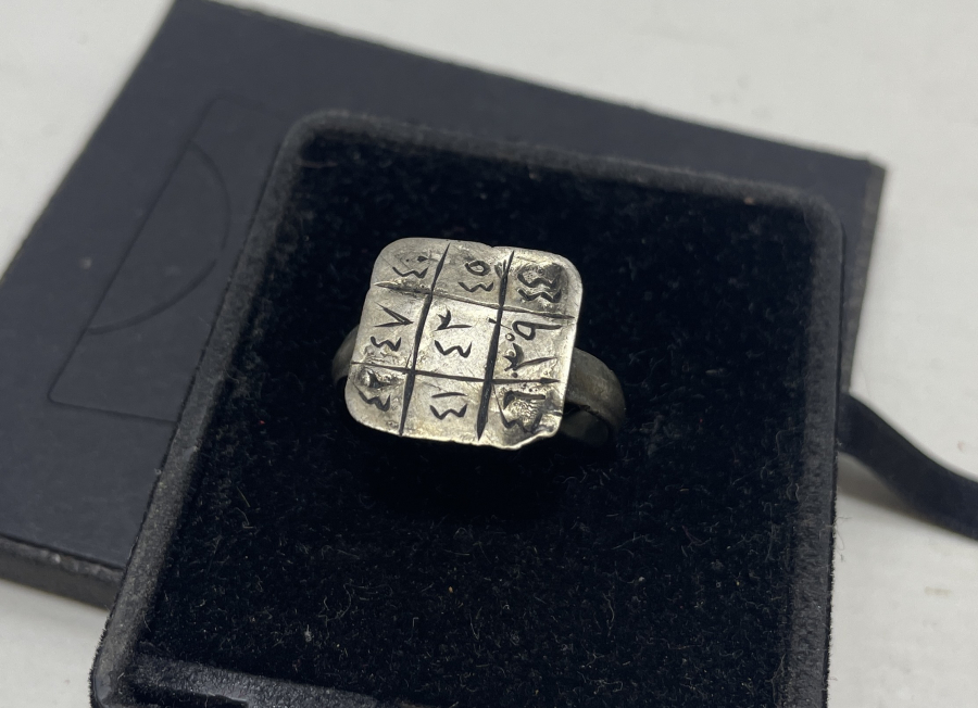 OSMANLI DÖNEMİ GÜMÜŞ TILSIM YÜZÜK