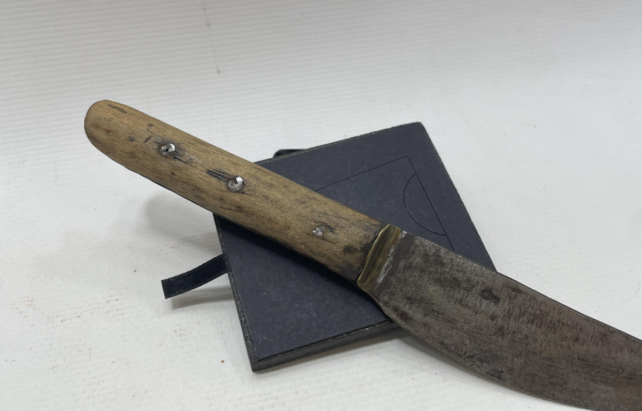 OSMANLI DÖNEMİ NADİR FORMDA SÜRMENE İŞİ BALIKÇI BIÇAĞI