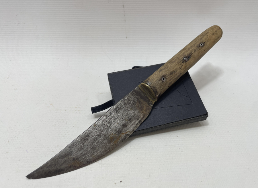 OSMANLI DÖNEMİ NADİR FORMDA SÜRMENE İŞİ BALIKÇI BIÇAĞI