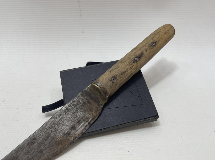 OSMANLI DÖNEMİ NADİR FORMDA SÜRMENE İŞİ BALIKÇI BIÇAĞI