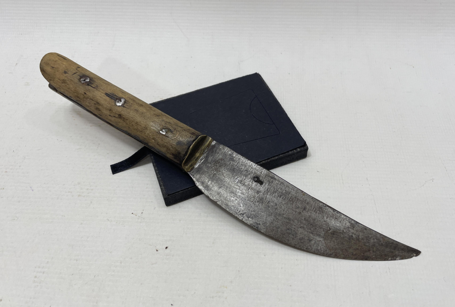 OSMANLI DÖNEMİ NADİR FORMDA SÜRMENE İŞİ BALIKÇI BIÇAĞI