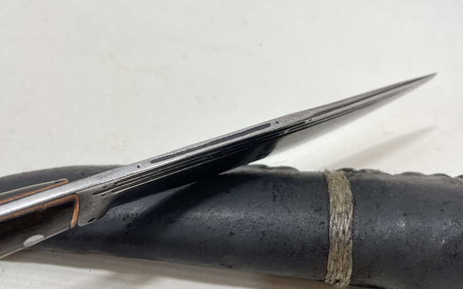 OSMANLI DÖNEMİ NADİR FORMDA YALMAN OLUKLU KABADAYI SALDIRMASI