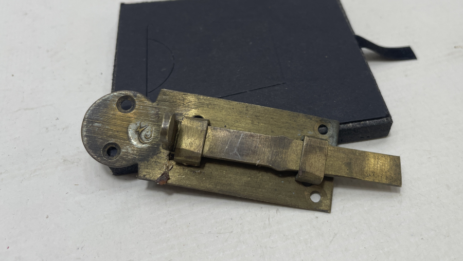 OSMANLI DÖNEMİ SÜLEYMANİYE İŞİ ÇOK NADİR DAMGALI KAPI KİLİDİ