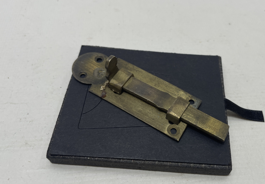 OSMANLI DÖNEMİ SÜLEYMANİYE İŞİ ÇOK NADİR DAMGALI KAPI KİLİDİ