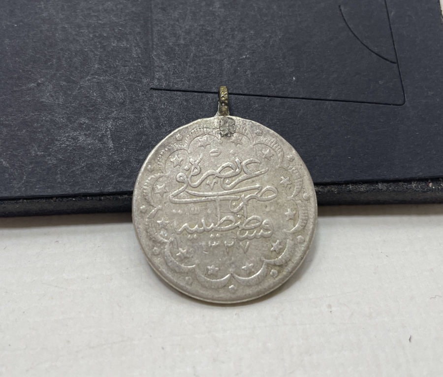 SULTAN MEHMET REŞAT DÖNEMİ GÜMÜŞ 10 KURUŞ MECİDİYE